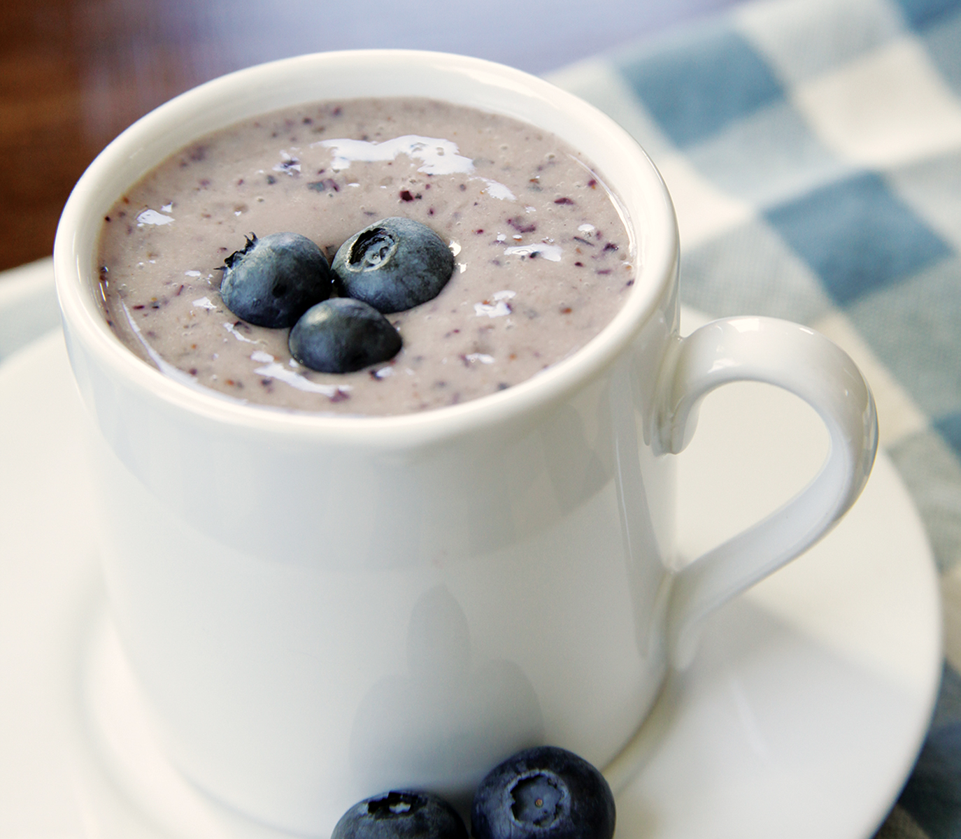 Fresh Blueberry Smoothie Recipe - Grit